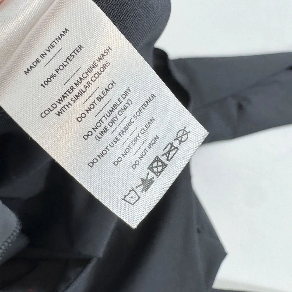 Rhone Pants Mens 34‎ Black Performance Stretch Straight Leg Travel Workwear